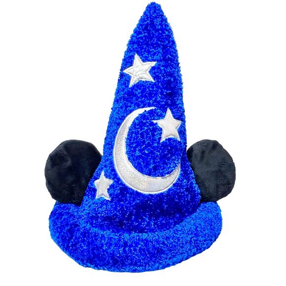 Disney Other - Vintage Walt Disney World Sorcerer Mickey Wizard Hat With Mouse Ears